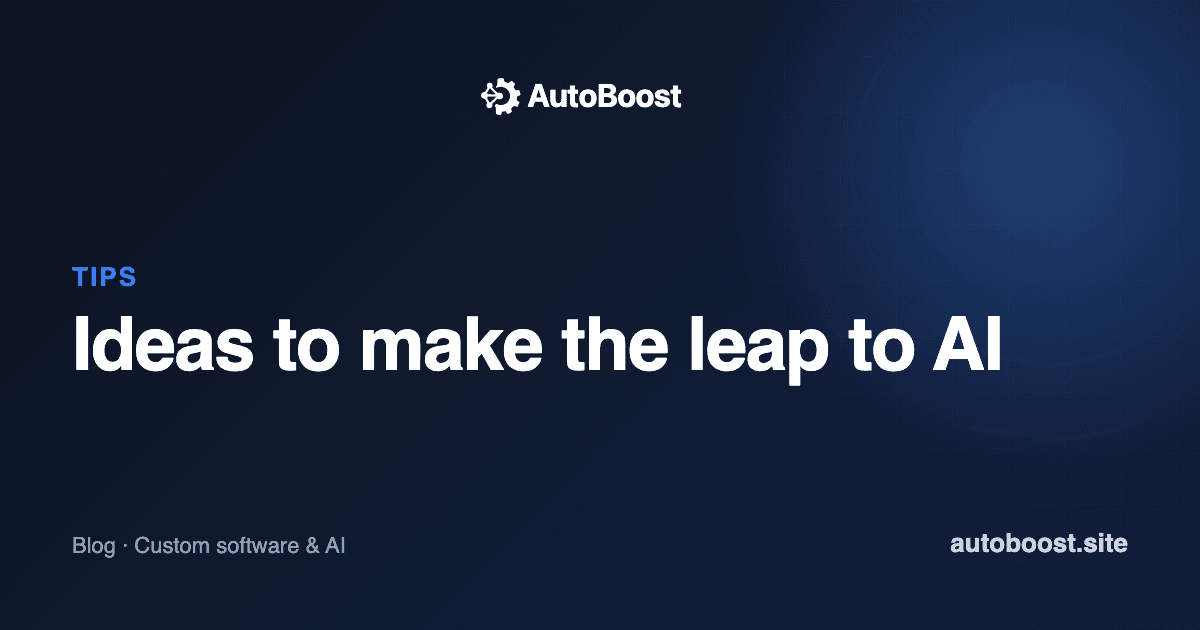 5 signs your company is ready for custom software and AI